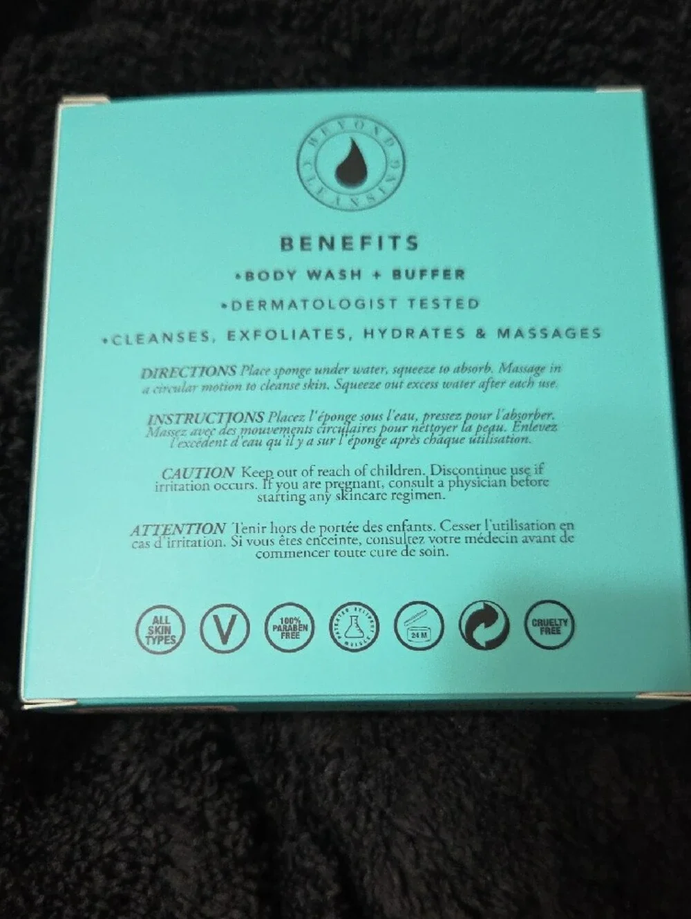 Spongellé Beach Grass Body Wash Infused Buffer